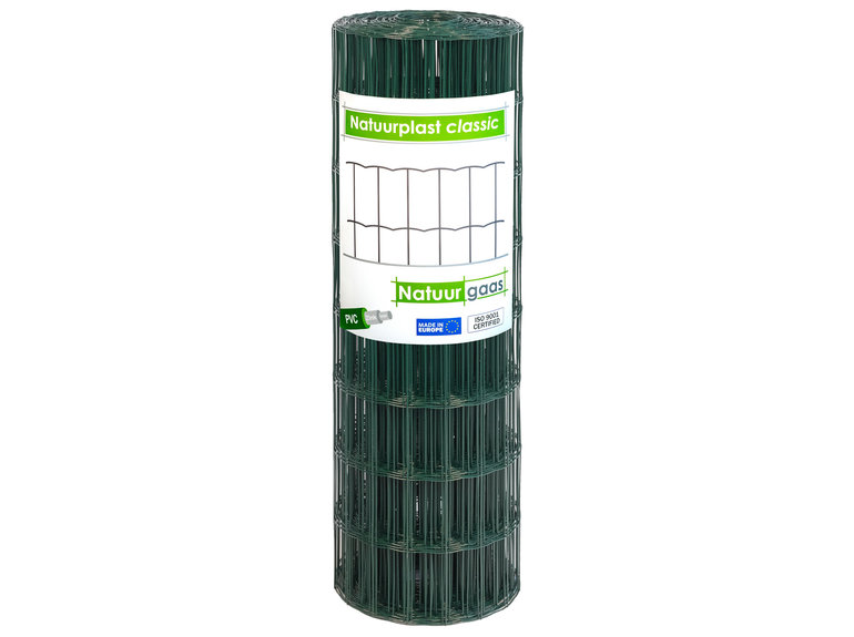 Natuurgaas Natuurplast classic groen 60 t/m 200 cm