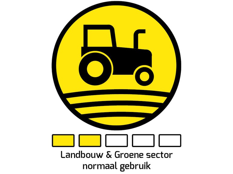 Stalkruiwagen Semi-prof 160 L groen met 2 wielen Hummer Stalkruiwagen Semi-prof 160 L groen met 2 wielen