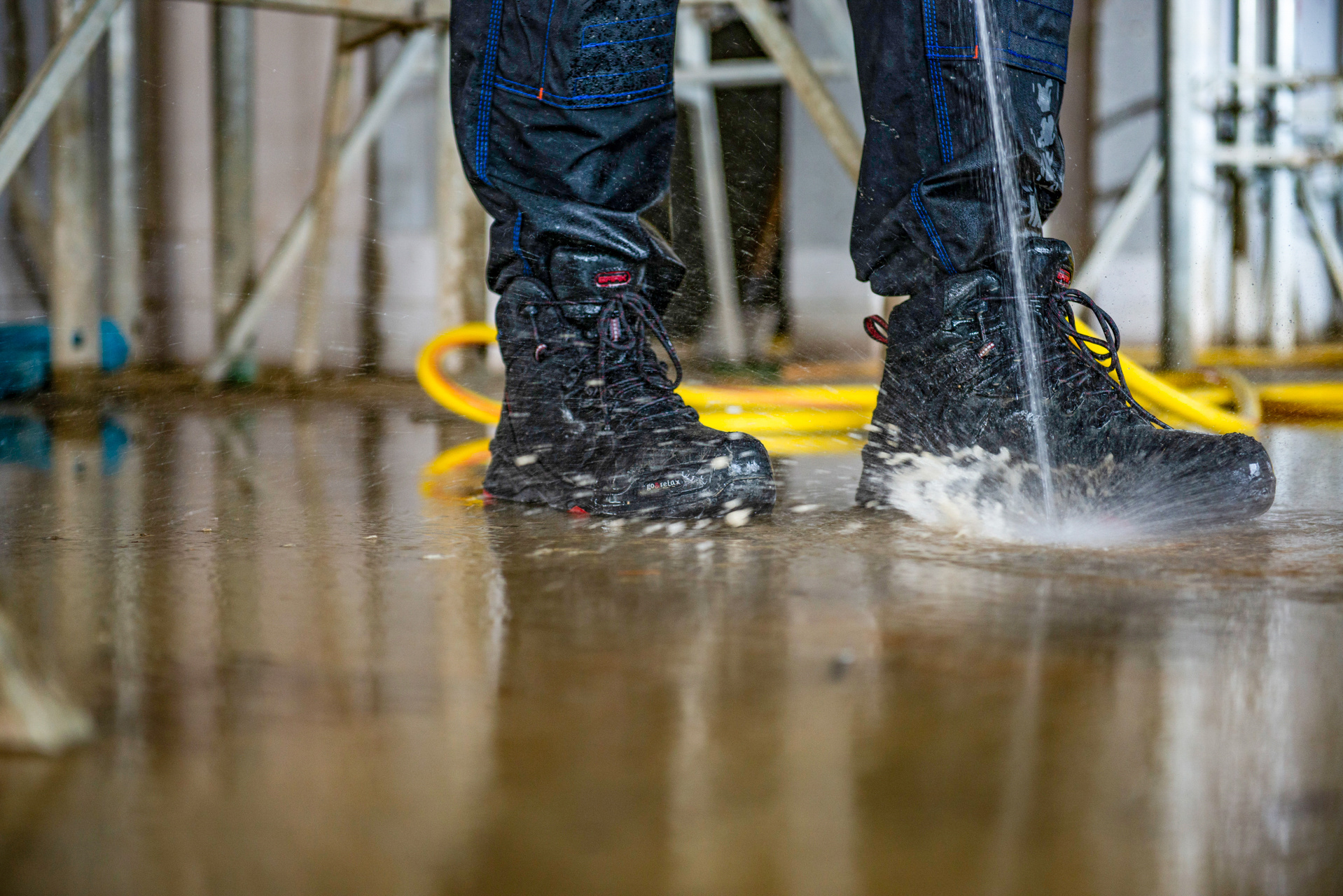 Baak Baak Bailey S3 zwart WATERRESISTENT (38 t/m 48), foto 6 van 6