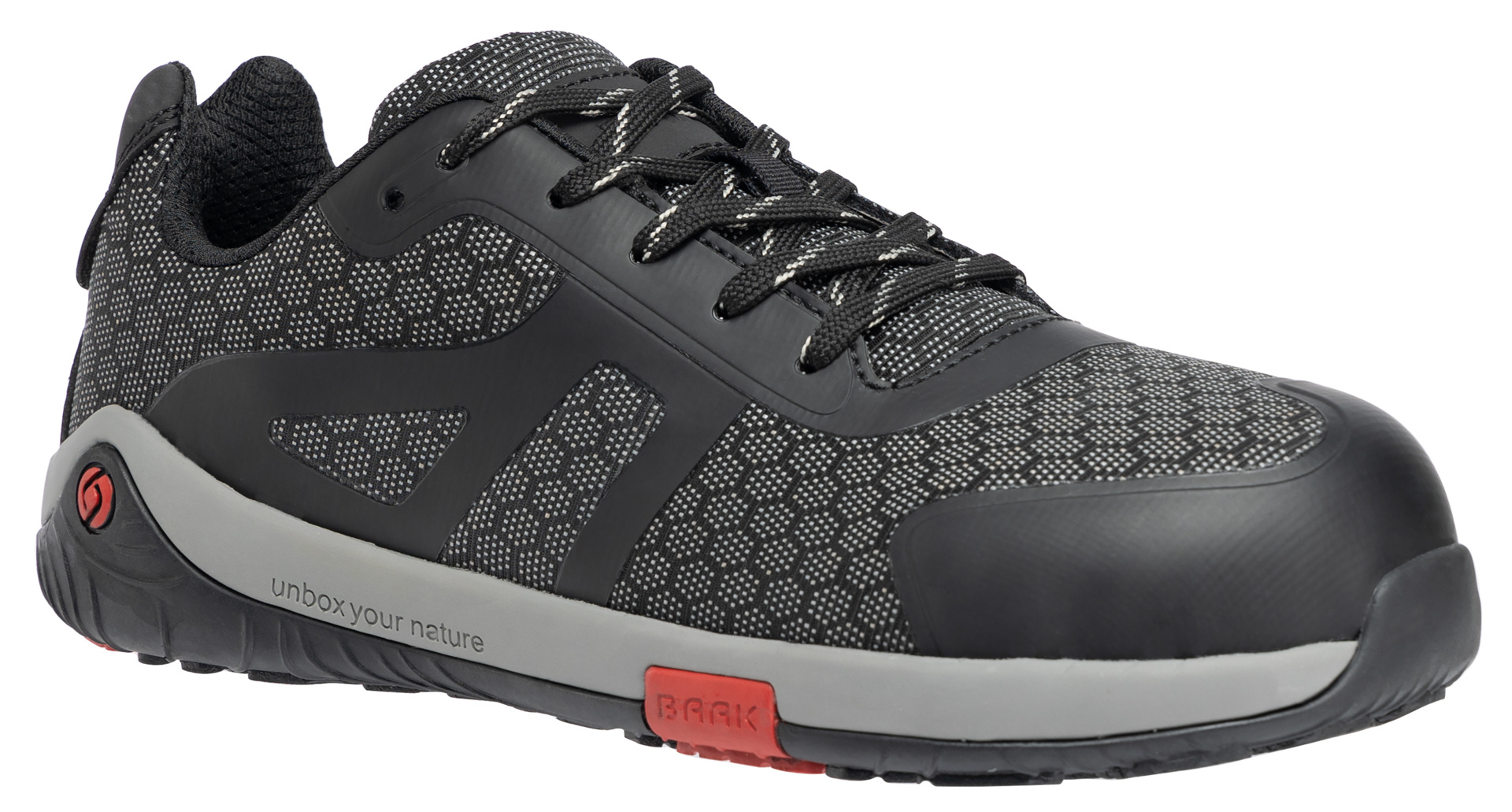 Baak Baak Phoenix Barefoot S3S zwart/grijs (36 t/m 48), foto 3 van 6