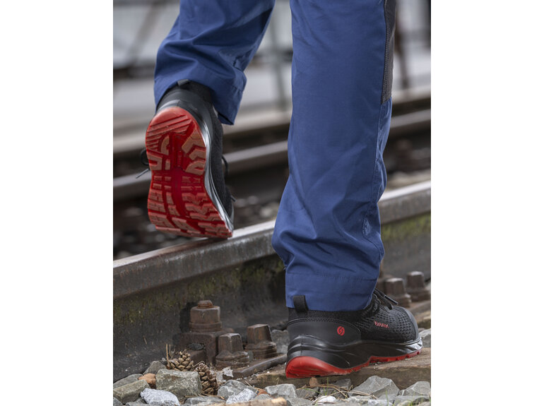 Baak Baak Pio S1PS zwart/rood (38 t/m 48)