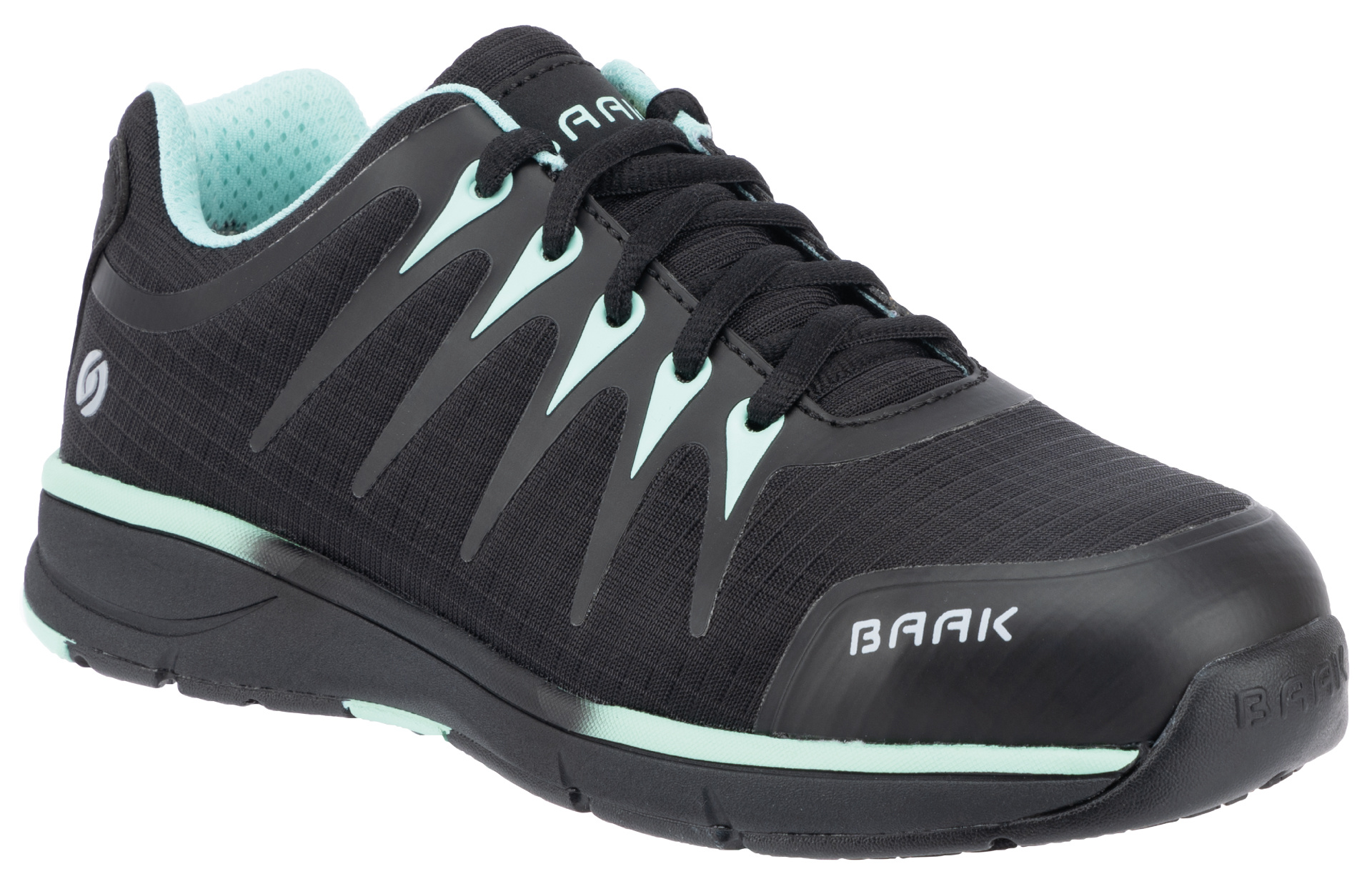 Baak Baak Svea S3 zwart/mintgroen (34 t/m 42), foto 2 van 6