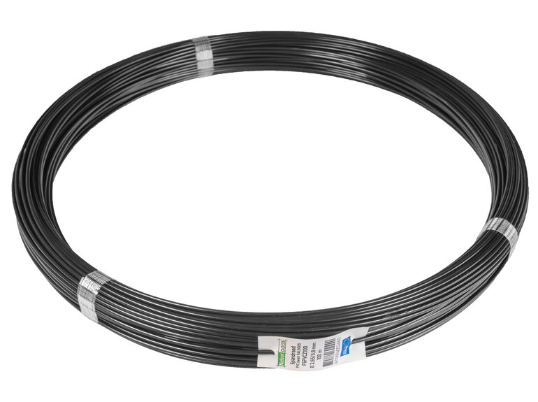 ArcelorMittal Binddraad PVC zwart (1,4/2,4 mm) 50 t/m 100 m