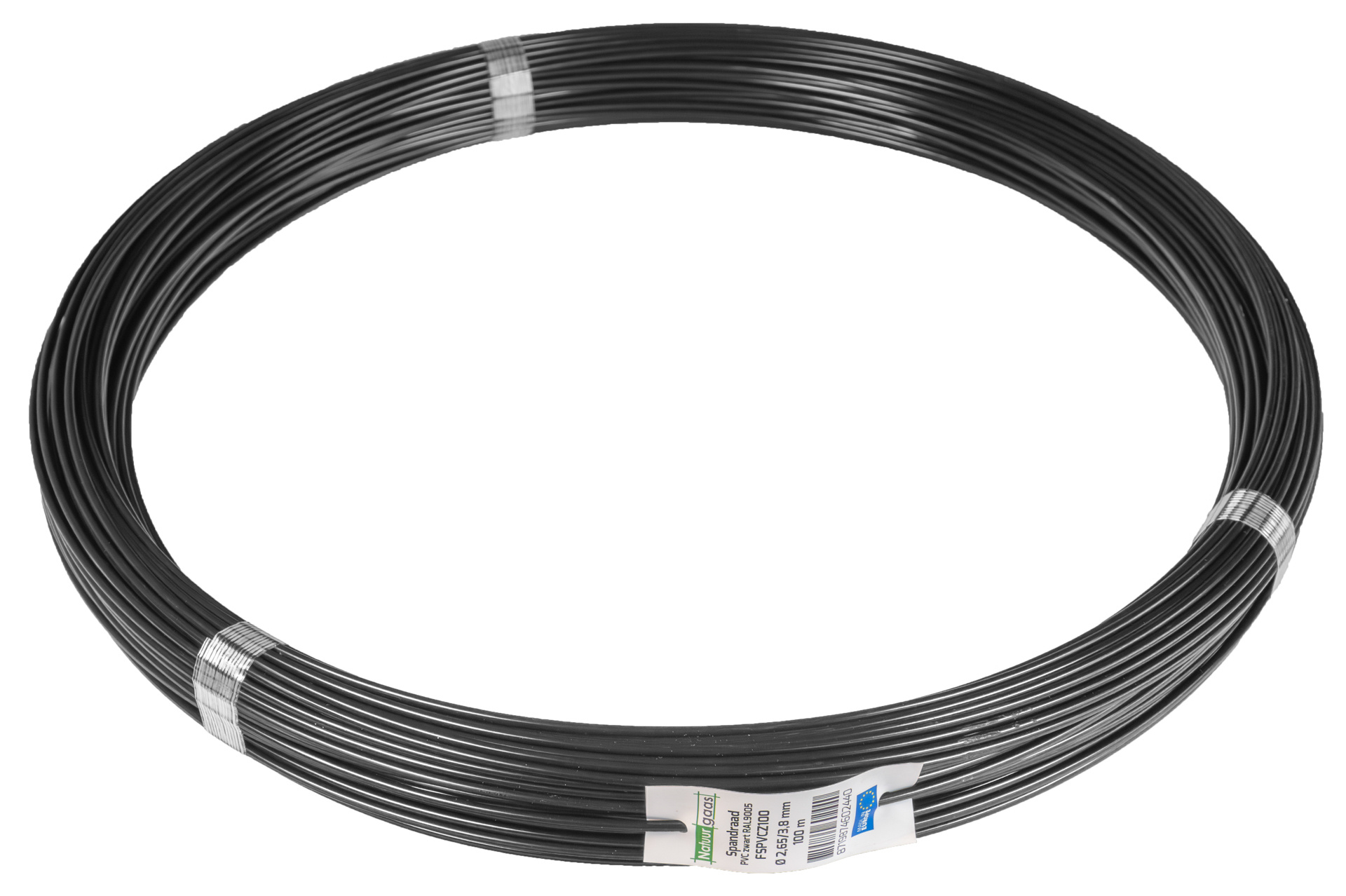 ArcelorMittal Binddraad PVC zwart (1,4/2,4 mm) 50 t/m 100 m, foto 2 van 3