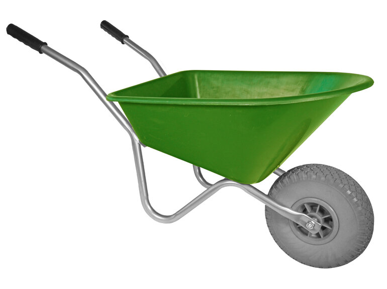 Hummer Kinderkruiwagen 35 L groen met softwiel