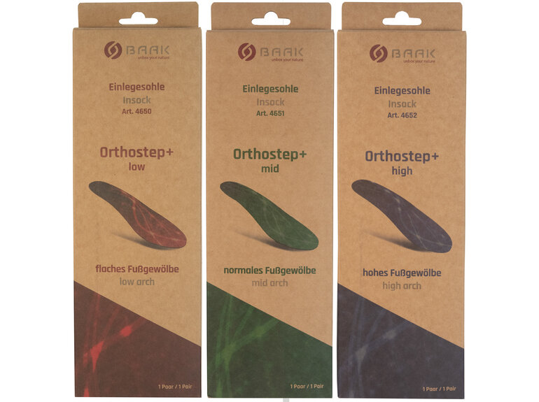 Baak Baak inlegzool Orthostep+ hoog blauw (38 t/m 48)