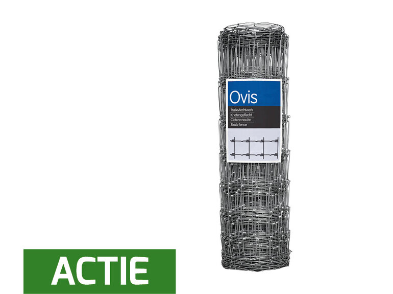 Schapengaas zwaar Ovis Crapo® dubbel verzinkt (80 t/m 120 cm) ArcelorMittal Schapengaas zwaar Ovis Crapo® dubbel verzinkt (80 t/m 120 cm)