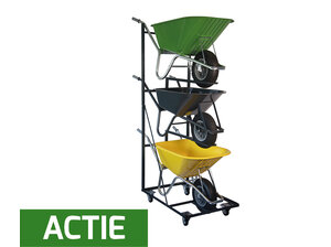 Presentatie rek kruiwagens Hummer Presentatie rek kruiwagens