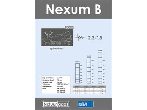 Natuurgaas Schapengaas basic Nexum verzinkt (80 t/m 120 cm)