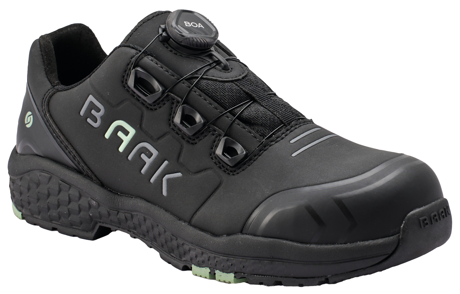 Baak Baak Alea S3S zwart/groen met BOA sluiting (35 t/m 42), foto 2 van 6