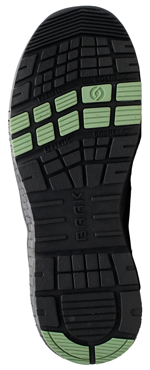 Baak Baak Alea S3S zwart/groen met BOA sluiting (35 t/m 42), foto 3 van 6