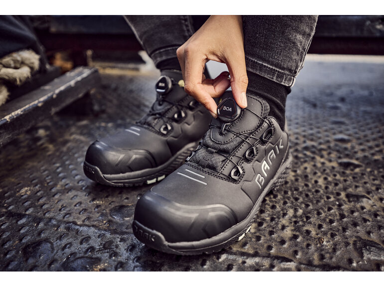 Baak Baak Alea S3S zwart/groen met BOA sluiting (35 t/m 42)