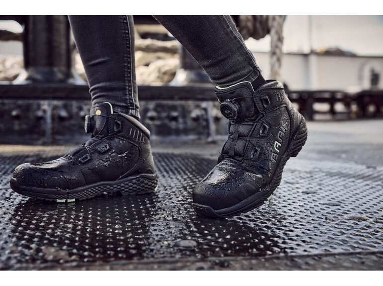 Baak Baak Alessia S3S zwart/groen met BOA sluiting (35 t/m 42)