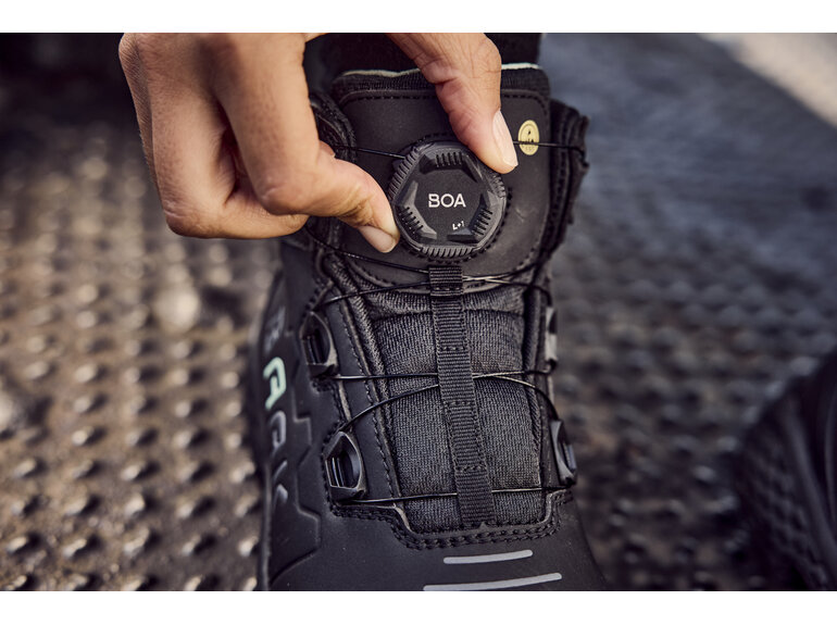 Baak Baak Alessia S3S zwart/groen met BOA sluiting (35 t/m 42)