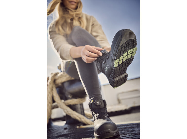 Baak Baak Alessia S3S zwart/groen met BOA sluiting (35 t/m 42)