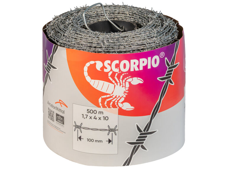 ArcelorMittal Puntdraad SCORPIO Crapal®2 verzinkt 100 t/m 500 m