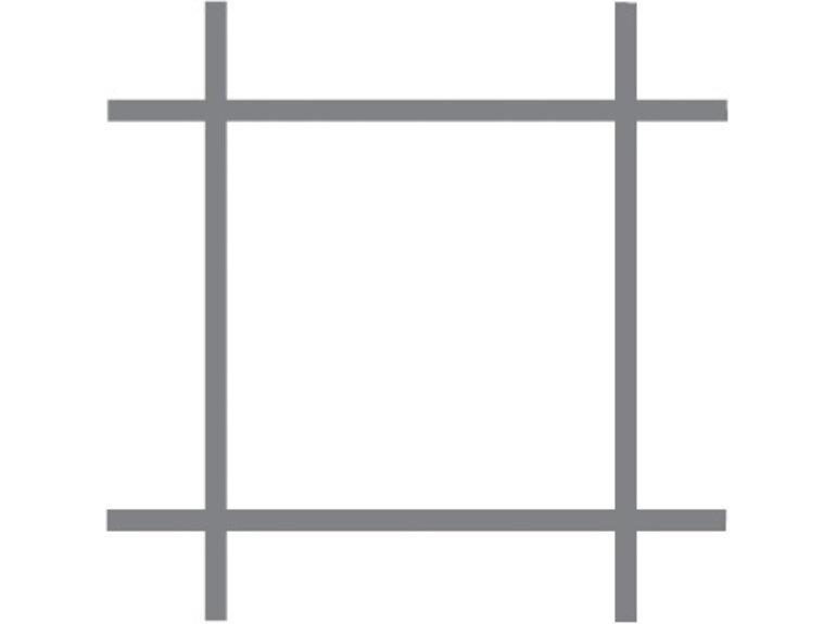 Natuurgaas Volieregaas Volinet verzinkt (19x1,45 mm) 100 cm