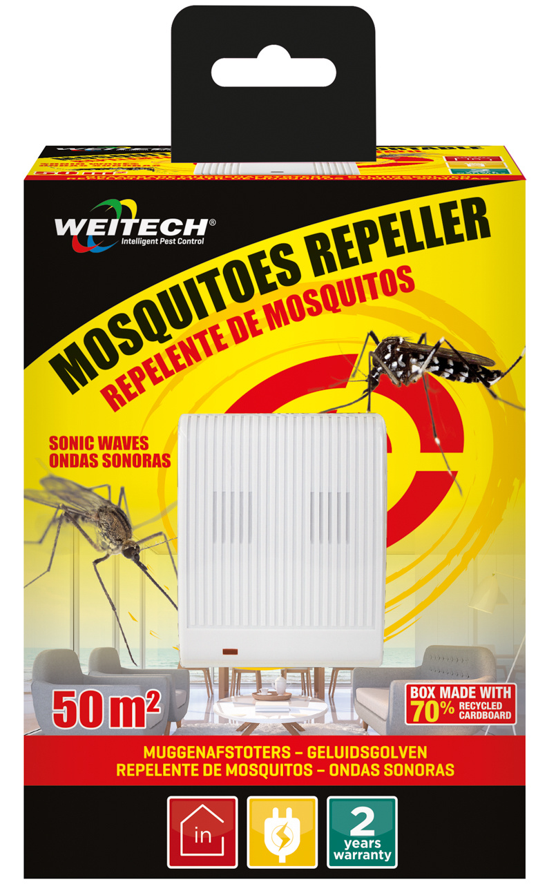Weitech Mozzzkito Muggenverjager (220 V) 50 m², foto 4 van 6