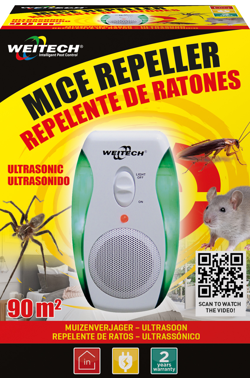 Weitech Verjager van muizen en kruipende insecten (90 m²), foto 4 van 6