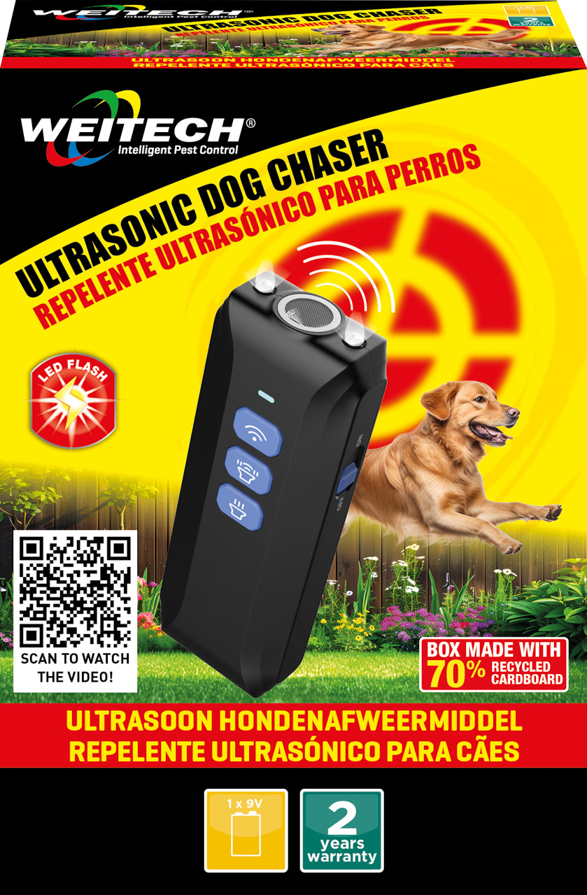 Weitech Ultrasone hondenjager (12 m), foto 3 van 6