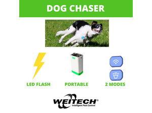 Weitech Ultrasone hondenjager (12 m)