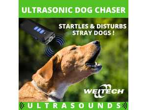 Weitech Ultrasone hondenjager (12 m)