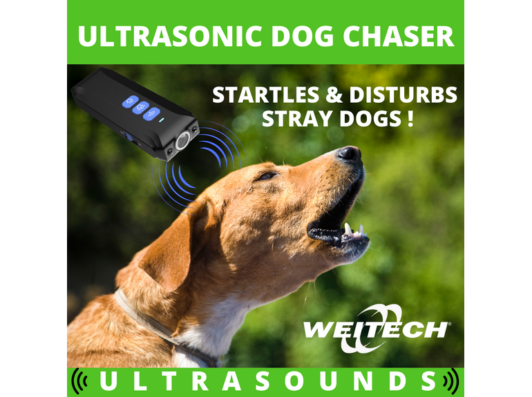 Weitech Ultrasone hondenjager (12 m)