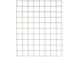 Natuurgaas Gaaspaneel verzinkt maaswijdte 10x10 cm (hoogte 180 cm) Gaaspaneel verzinkt maaswijdte 10x10 cm (hoogte 180 cm)