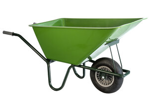 Stalkruiwagen Basic basic gecoat frame 160 L groen Hummer Stalkruiwagen Basic basic gecoat frame 160 L groen