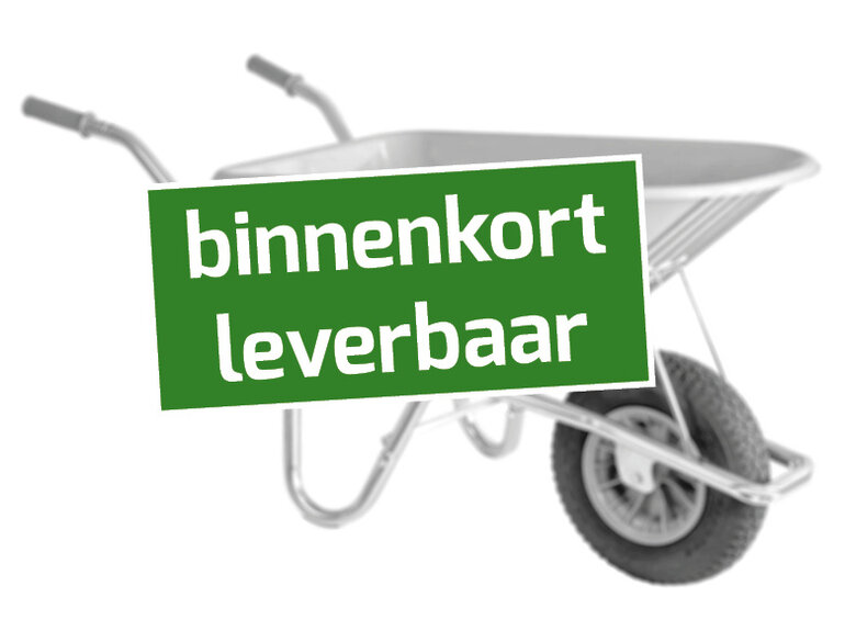 Klus/tuinkruiwagen verzinkt frame 100 L olijfgroen met softwiel Hummer Klus/tuinkruiwagen verzinkt frame 100 L olijfgroen met softwiel