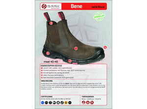 Baak Bene S3S bruin (40 t/m 48) Baak Baak Bene S3S bruin (40 t/m 48)