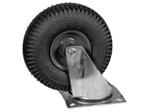 Zwenkwiel Pro met luchtband en metalen velg Hummer Zwenkwiel Pro met luchtband en metalen velg