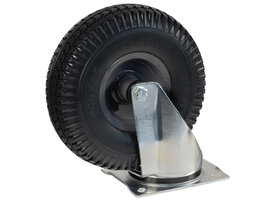 Hummer Zwenkwiel Pro met grijze foamband en metalen velg Zwenkwiel Pro met grijze foamband en metalen velg