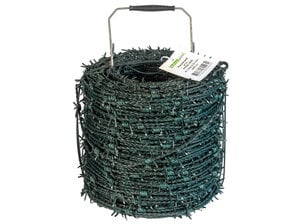 Puntdraad Natuurplast groen 200 m Natuurgaas Puntdraad Natuurplast groen 200 m