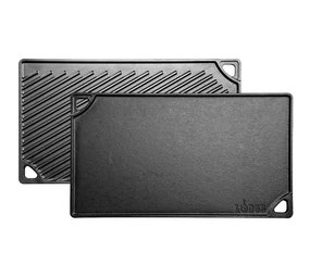 Lodge Lodge Reversible Bak- en Grillplaat Dubbelzijdig 42x24cm Lodge Lodge Reversible Bak- en Grillplaat Dubbelzijdig 42x24cm