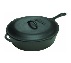 Lodge Lodge Deep Hapjespan Ø 26 cm met deksel Lodge Lodge Deep Hapjespan Ø 26 cm met deksel