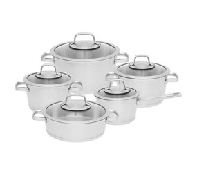 BergHOFF BergHOFF Essentials 10-delige kookpottenset BergHOFF BergHOFF Essentials 10-delige kookpottenset