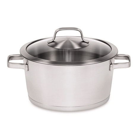 BergHOFF BergHOFF Essentials Kookpot met glazen deksel 28cm 8,3L BergHOFF BergHOFF Essentials Kookpot met glazen deksel 28cm 8,3L