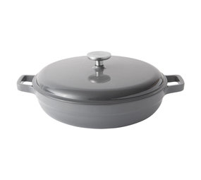 BergHOFF BergHOFF Gem Line Braadpan Ø 28 cm 3,7L Gietijzer met deksel BergHOFF BergHOFF Gem Line Braadpan Ø 28 cm 3,7L Gietijzer met deksel