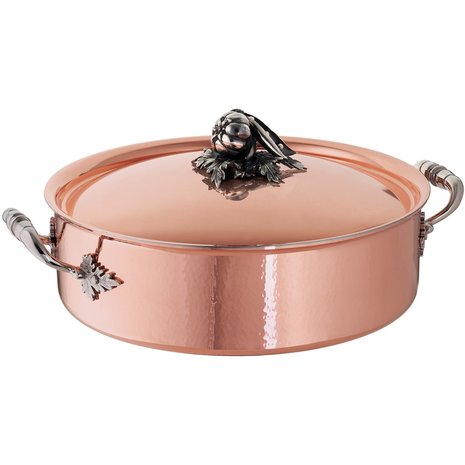 Ruffoni Ruffoni Opus Cupra Hapjespan met Deksel, 30cm