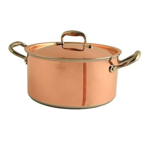 Ruffoni Ruffoni Presente Soeppan met Deksel PRA2412X, 24cm Ruffoni Ruffoni Presente Soeppan met Deksel PRA2412X, 24cm