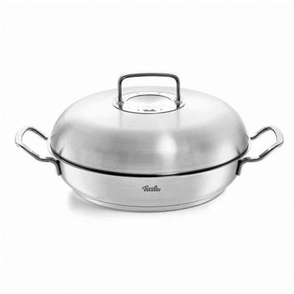 Fissler Fissler Original-Profi Collection Braadpan met High Dome RVS Deksel, 28cm Fissler Fissler Original-Profi Collection Braadpan met High Dome RVS Deksel, 28cm
