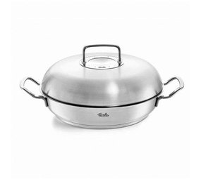 Fissler Fissler Original-Profi Collection Braadpan Ø 28 cm met High Dome RVS Deksel Fissler Fissler Original-Profi Collection Braadpan Ø 28 cm met High Dome RVS Deksel