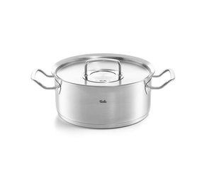 Fissler Fissler Original-Profi Collection Kookpan Ø 24 cm, laag met RVS Deksel Fissler Fissler Original-Profi Collection Kookpan Ø 24 cm, laag met RVS Deksel
