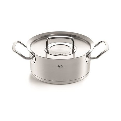 Fissler Fissler Original-Profi Collection Kookpan Laag met RVS Deksel, 20cm