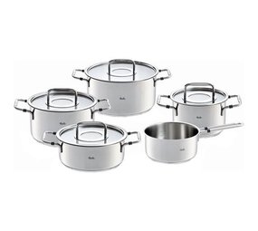 Fissler Fissler Bonn Pannenset met Glasdeksels 5-delig Fissler Fissler Bonn Pannenset met Glasdeksels 5-delig
