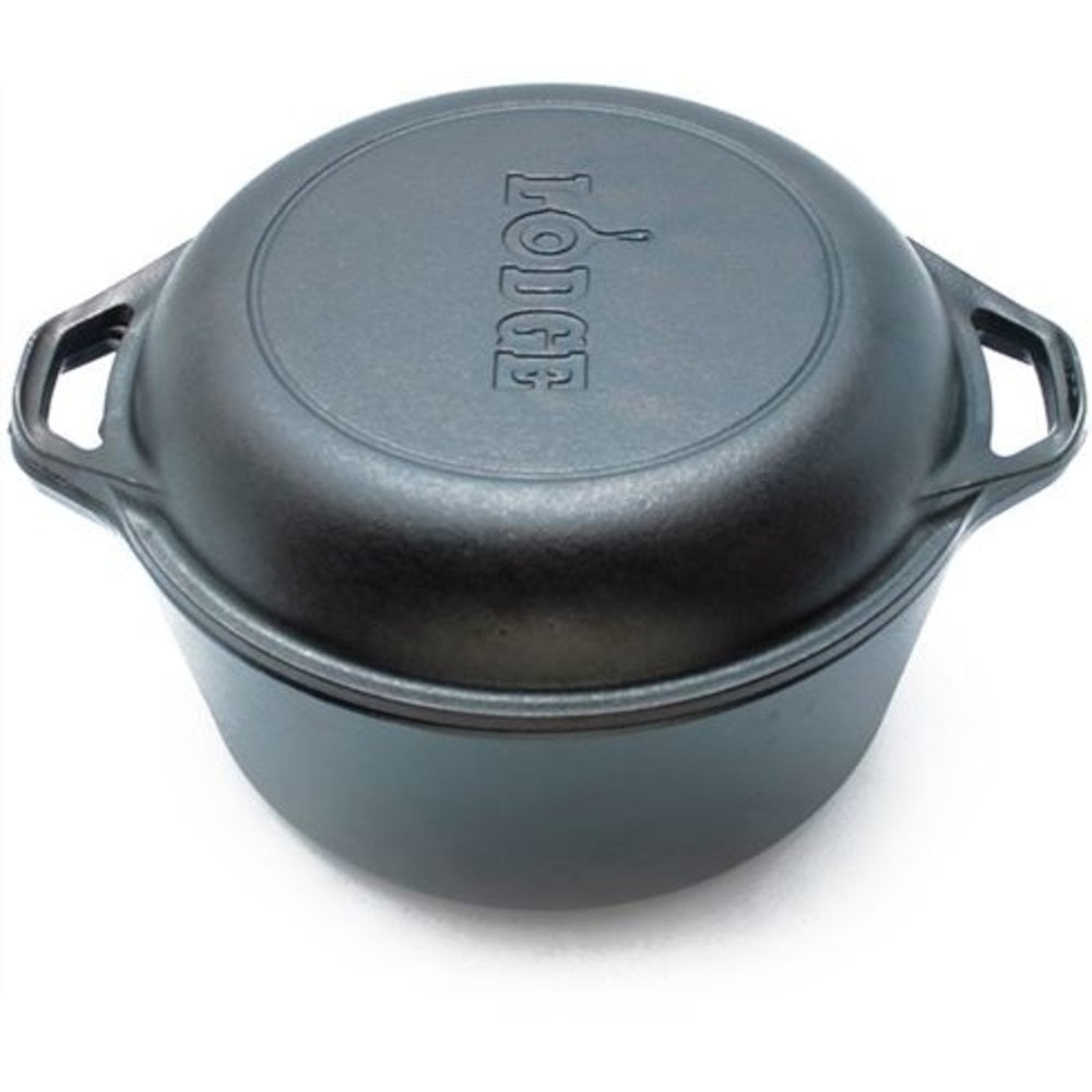 Lodge Double Dutch Oven Ø 26 cm Gratis LUX Pannen