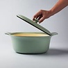 BergHOFF BergHOFF Ron Line ovale Kookpot met deksel gietijzer groen 5,2L BergHOFF BergHOFF Ron Line ovale Kookpot met deksel gietijzer groen 5,2L