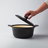 BergHOFF BergHOFF Ron Line Kookpot met deksel 24 cm gietijzer zwart 4,2L BergHOFF BergHOFF Ron Line Kookpot met deksel 24 cm gietijzer zwart 4,2L