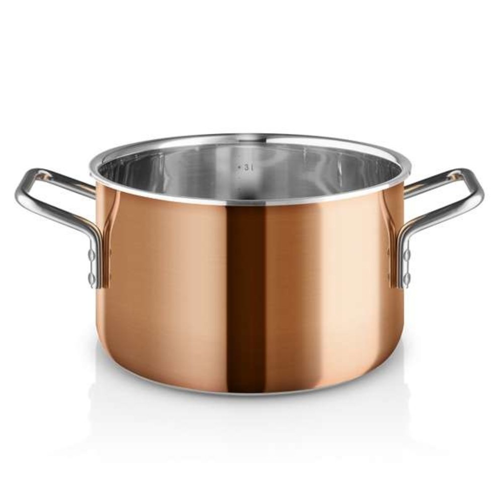 Eva Trio Eva Trio Copper Kookpan Ø 20 cm 3,9 liter Eva Trio Eva Trio Copper Kookpan Ø 20 cm 3,9 liter